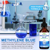 ZIXAOK Ultra Metileno Azul apoya función mitocondrial y oxígeno.