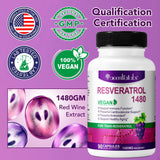 Botella ZIXAOK Resveratrol, ideal para incorporar a tu ritual diario de bienestar.