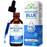 ZIXAOK Ultra Metileno Azul en botella de vidrio, apoya claridad mental diaria.