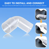 Instalación sencilla del codo CPAP ZJZZJZ sin herramientas
