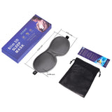 ZLZQER máscara 3D ultra fina pensada para viajes y descanso cómodo.