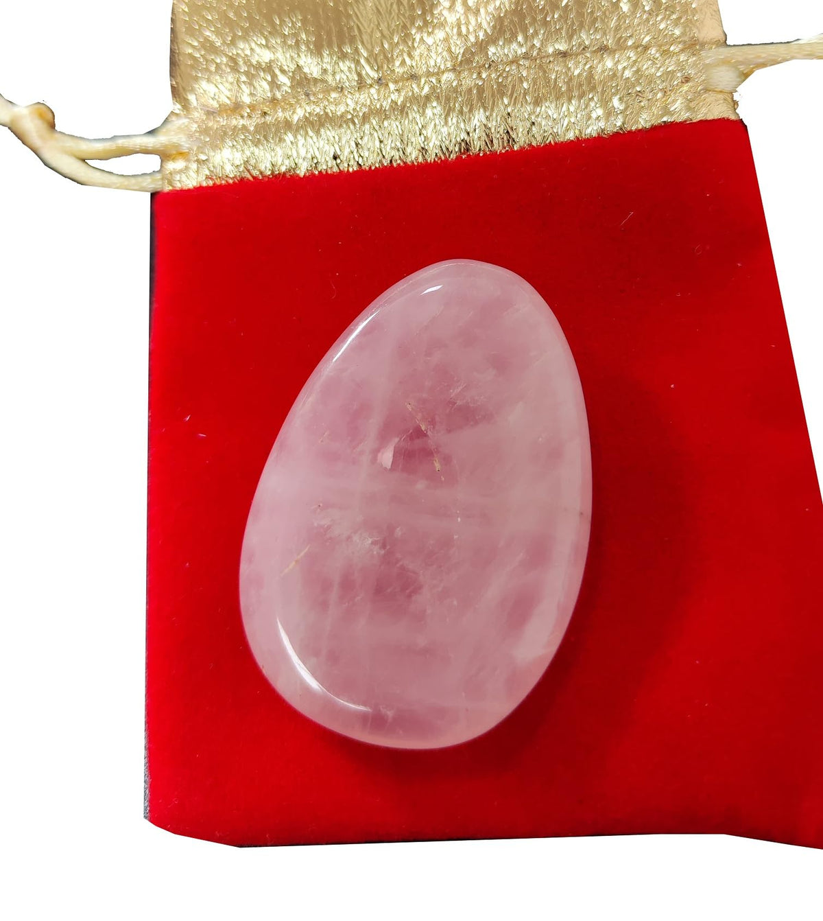 Piedra de pulgar tallada de zmgmsmh en cuarzo rosa para meditación y alivio emocional
