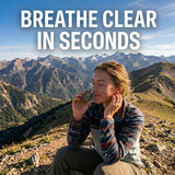 ZNGHA barra nasal doble flujo: dos canales para una inhalación más potente