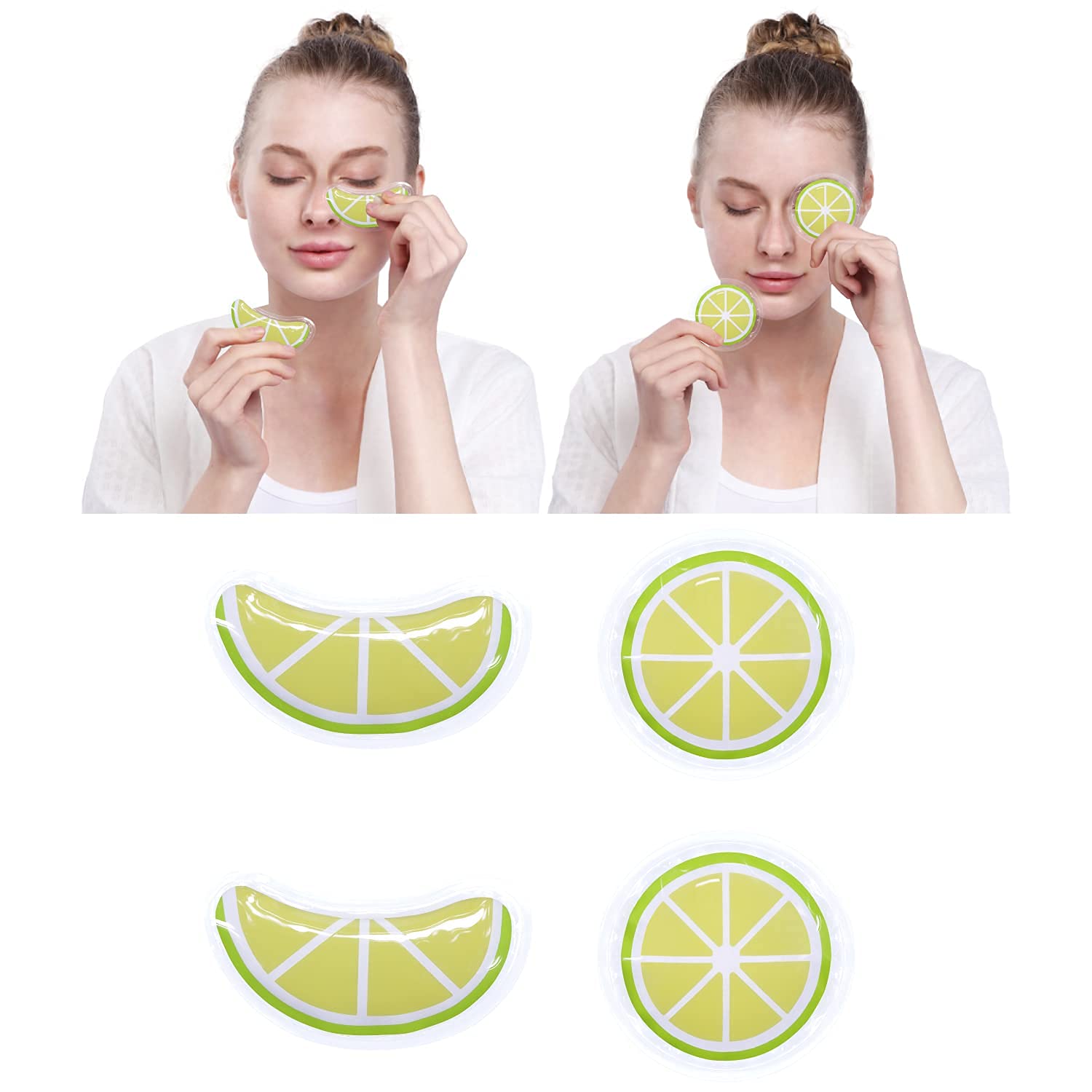 ZNÖCUETÖD almohadillas para ojos, uso cómodo bajo los ojos