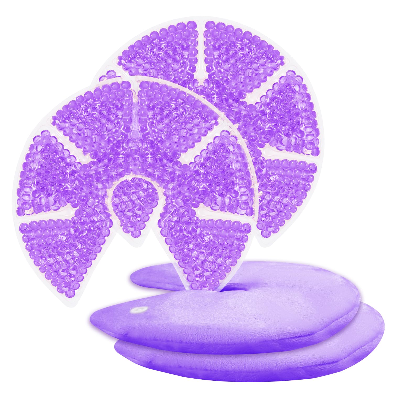 ZNÖCUETÖD bolsas gel senos contorneadas brindan ajuste cómodo
