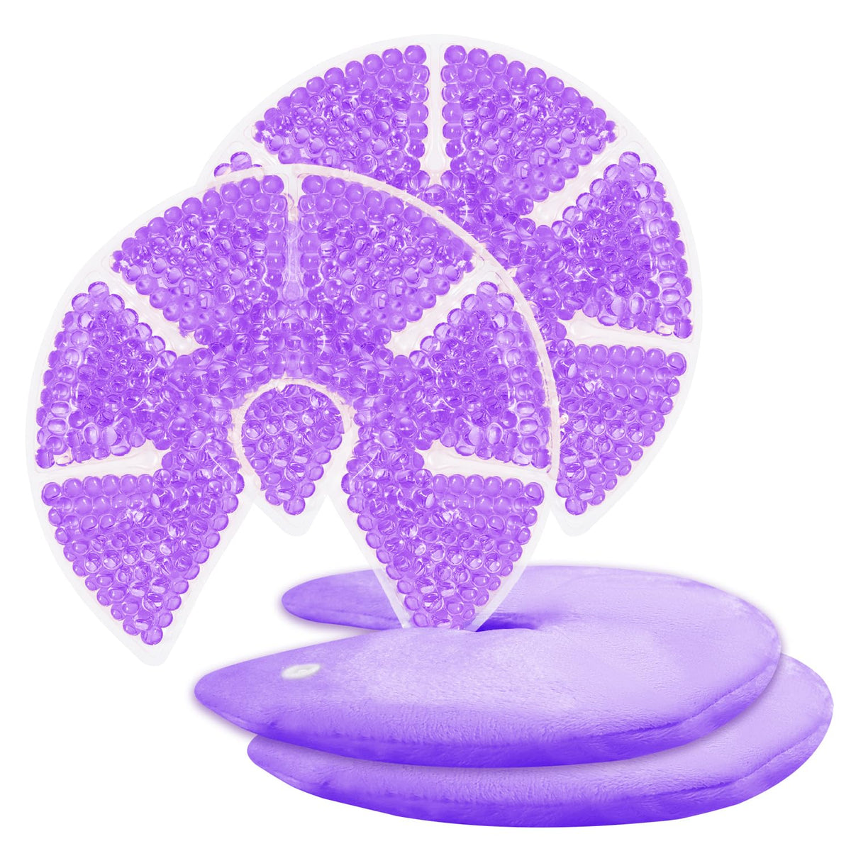 ZNÖCUETÖD bolsas gel senos contorneadas brindan ajuste cómodo