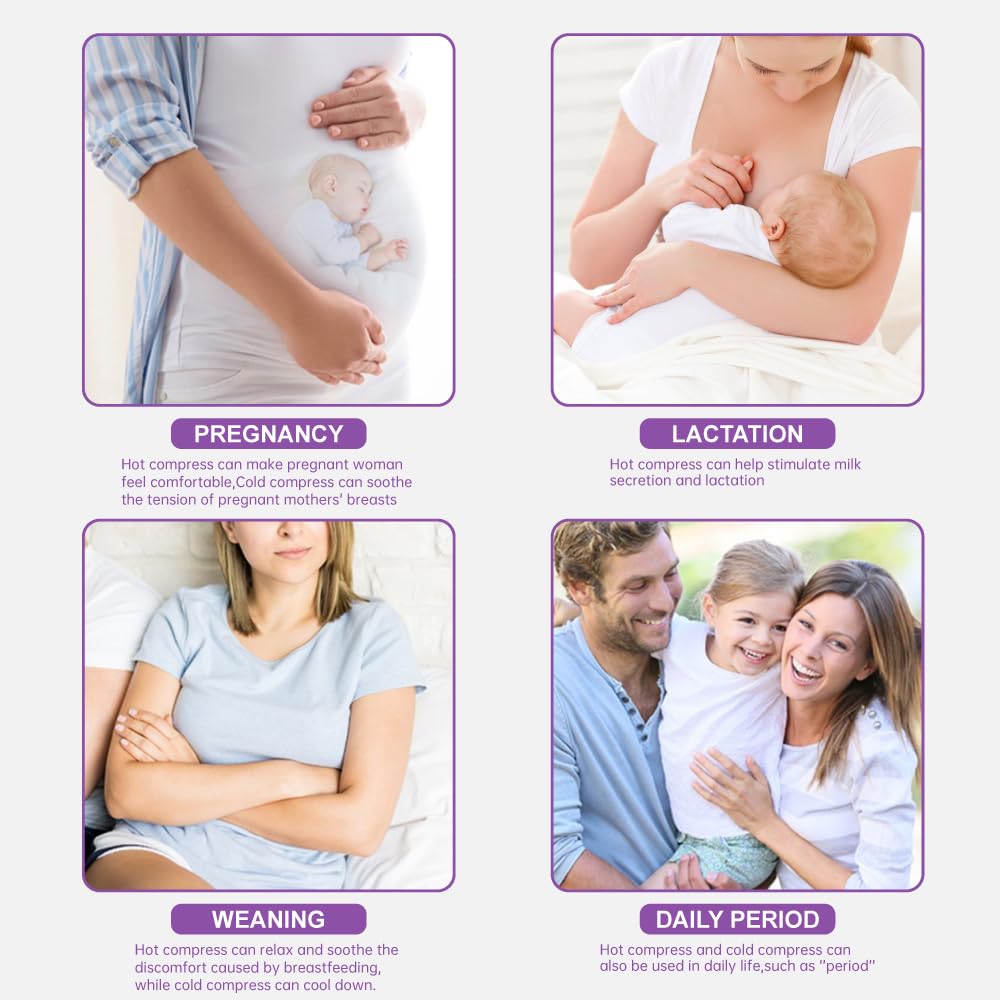 ZNÖCUETÖD bolsas gel senos aptas para microondas