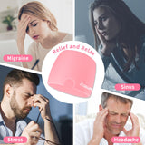 ZNÖCUETÖD gorra confort-relajación, descanso para cabeza y ojos.