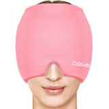 ZNÖCUETÖD gorra fría 360 grados, alivio envolvente para cefalea.
