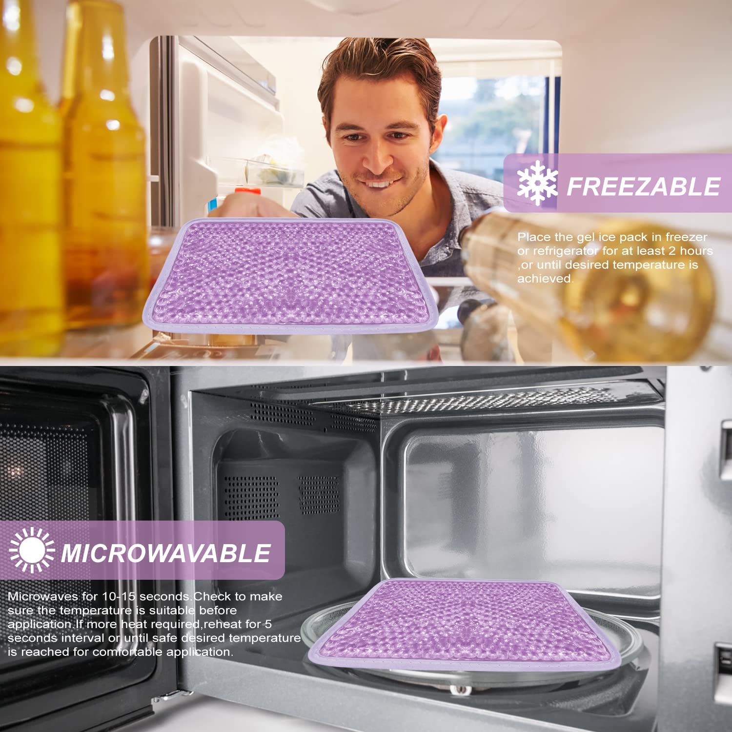 ZNÖCUETÖD detalle-gel-interior, gel suave que se adapta al contorno.