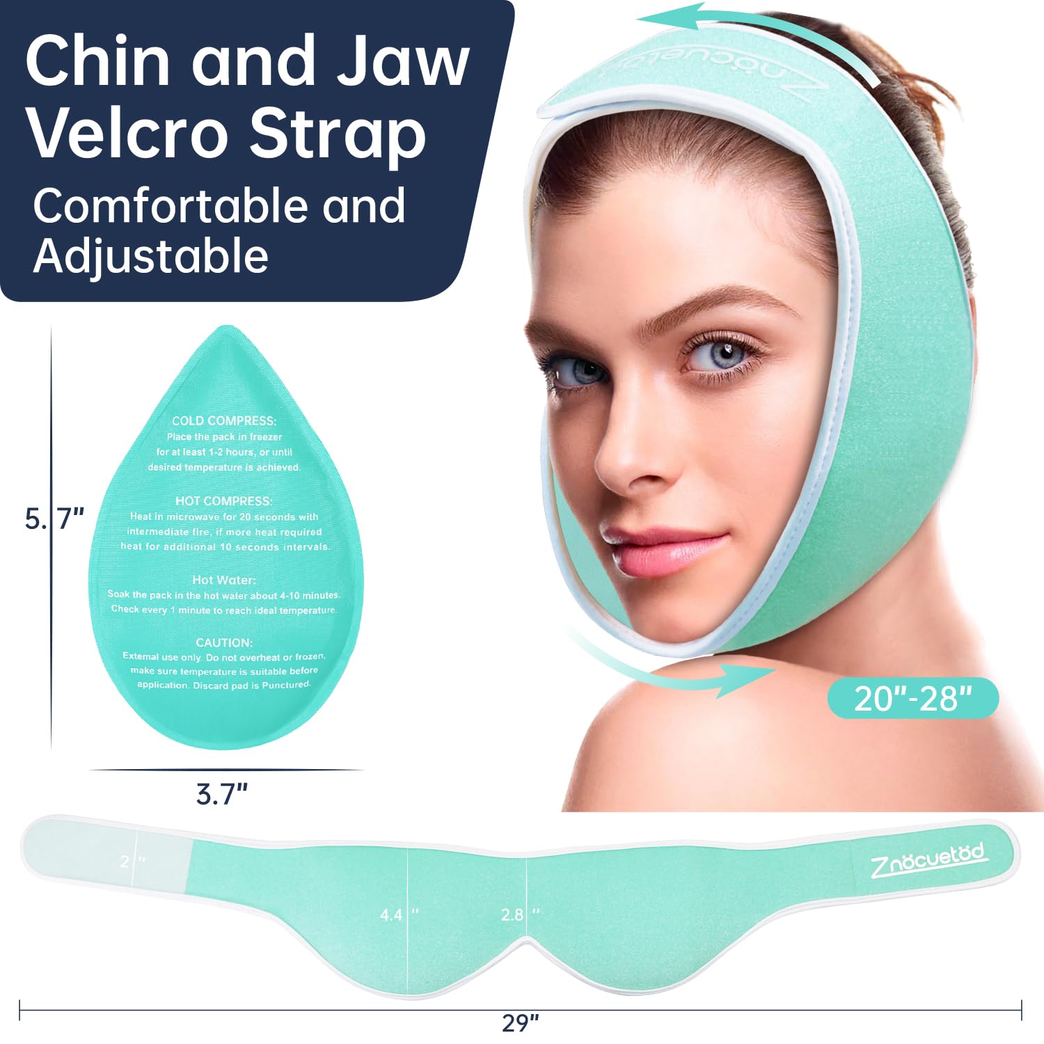 ZNÖCUETÖD material premium duradero para mayor comodidad.