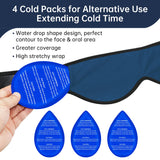 ZNÖCUETÖD paquetes de hielo reutilizables para terapia fría