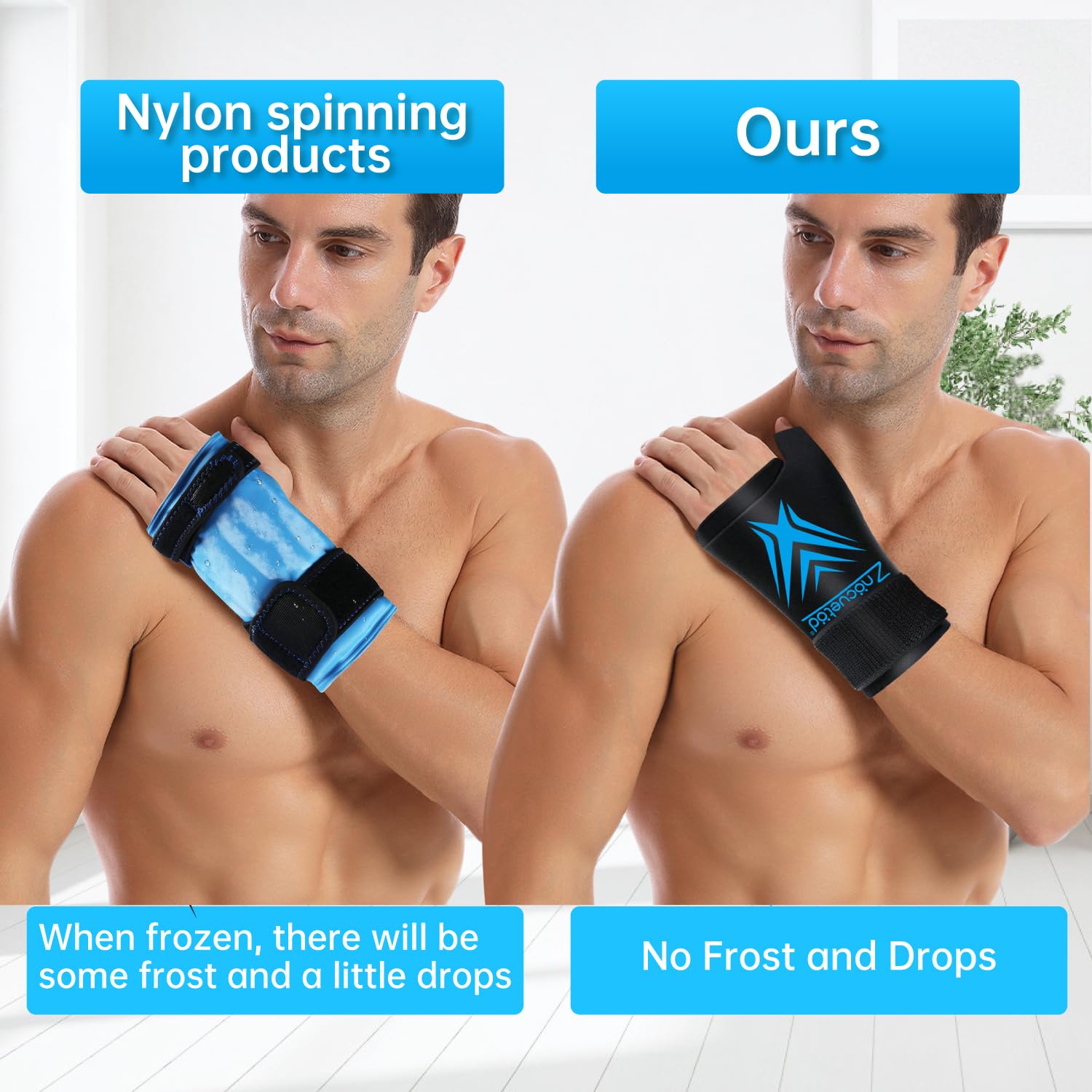 ZNÖCUETÖD terapia doble frío-calor para comodidad en casa