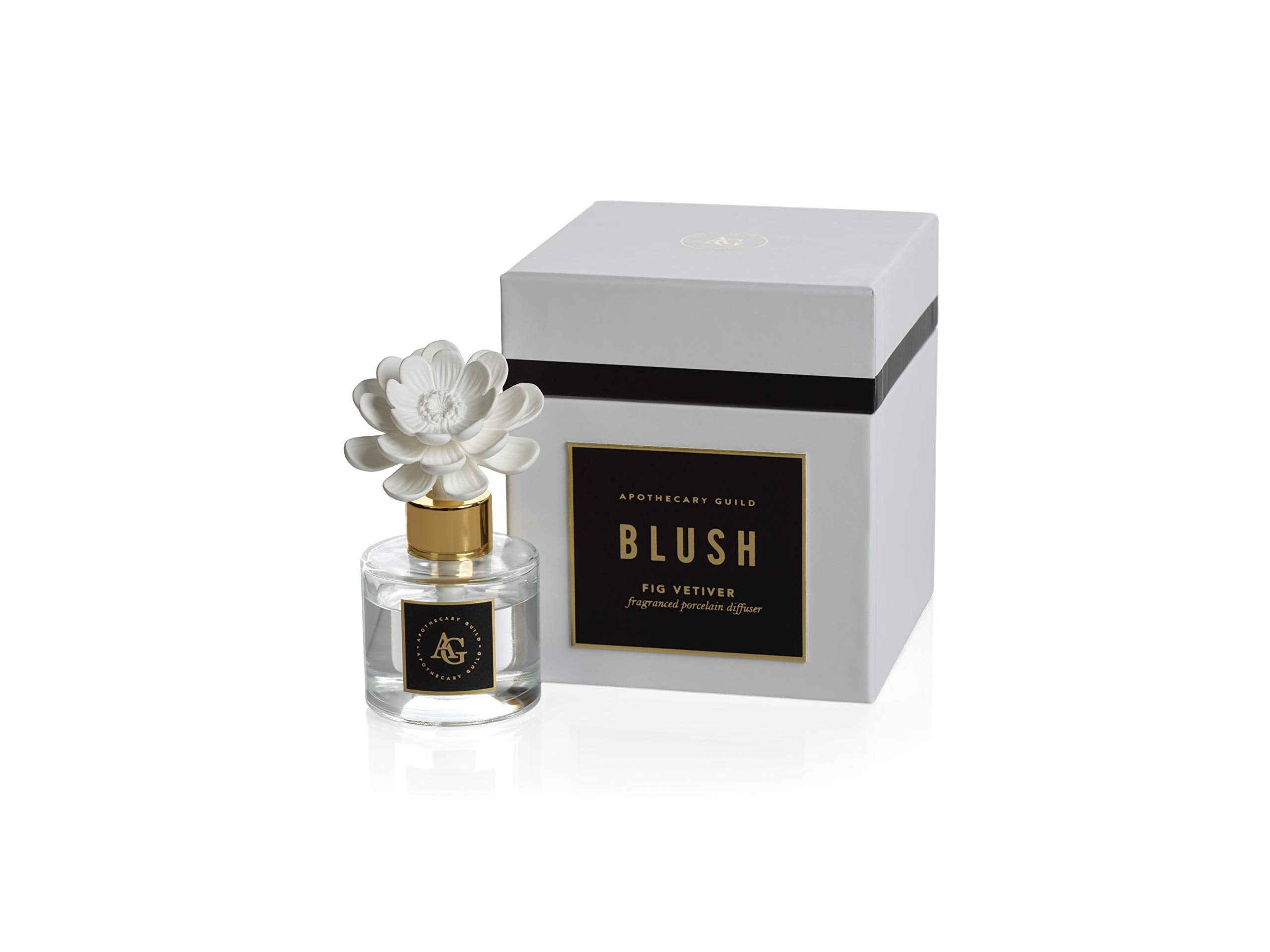 embalaje elegante para regalo del difusor zodax apothecary guild blush