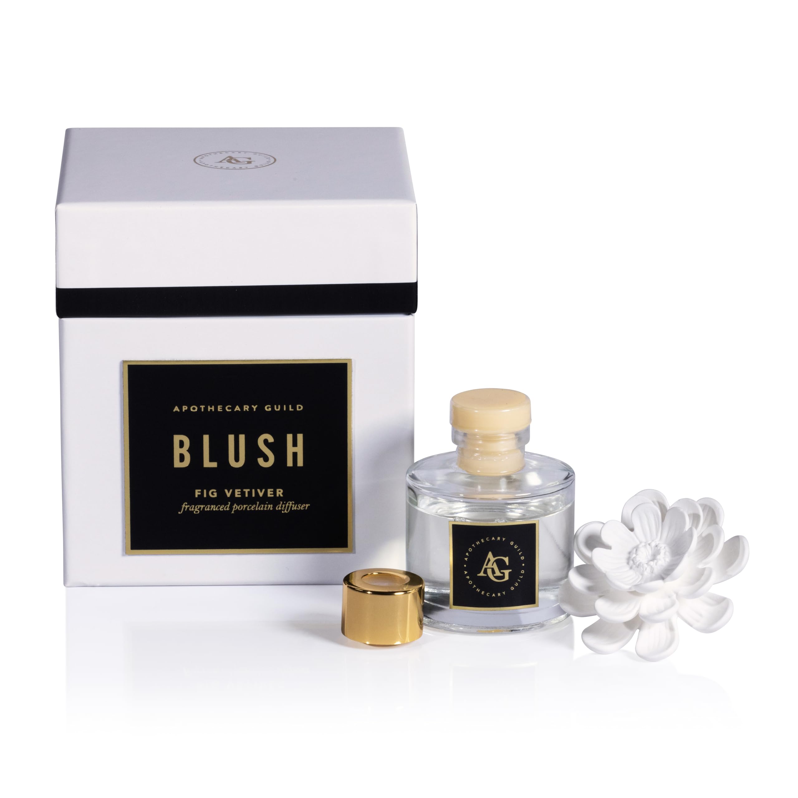 tapa metalica del difusor zodax apothecary guild blush