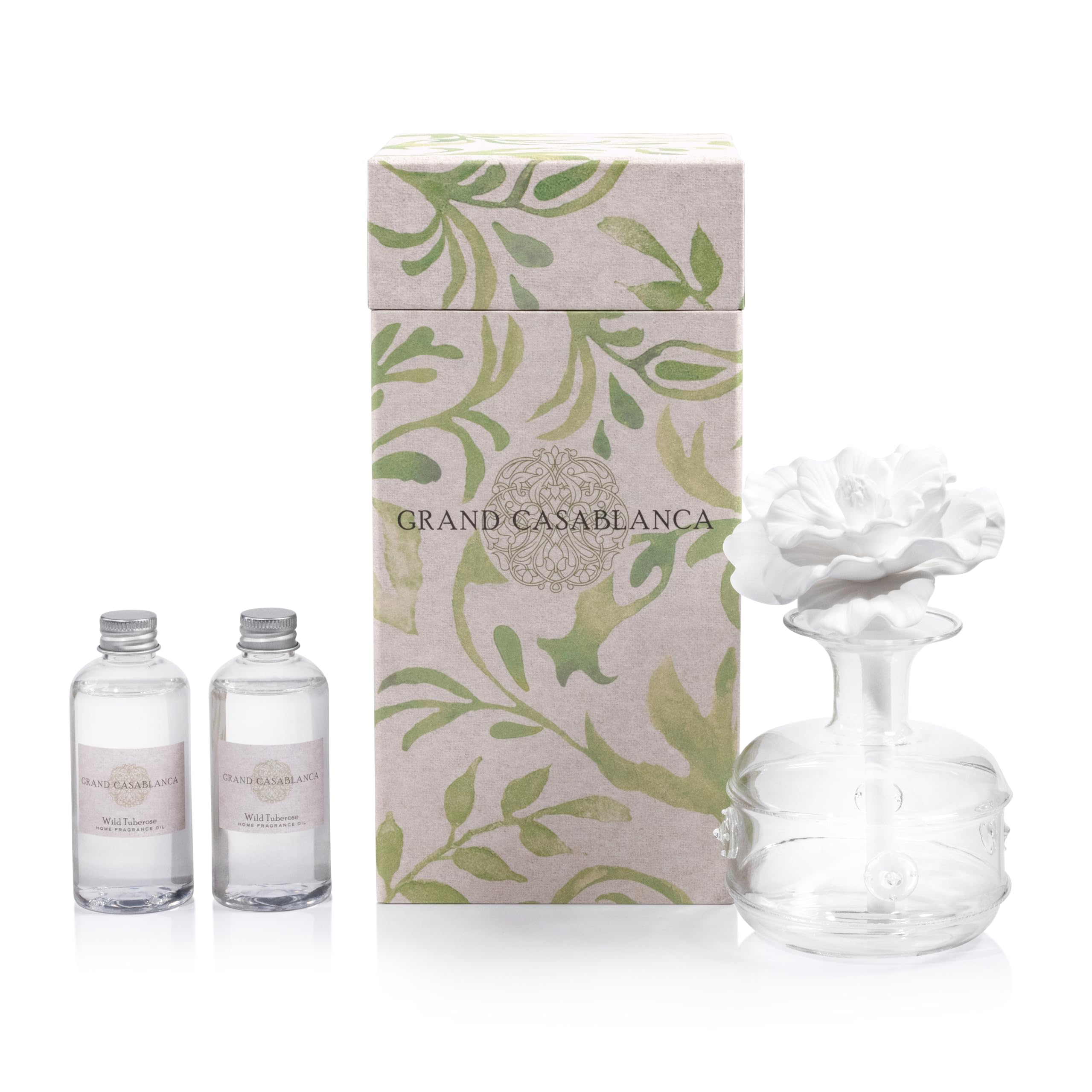 Zodax Grand Casablanca, difusor de aceite 200 ml, perfuma suavemente el salón.