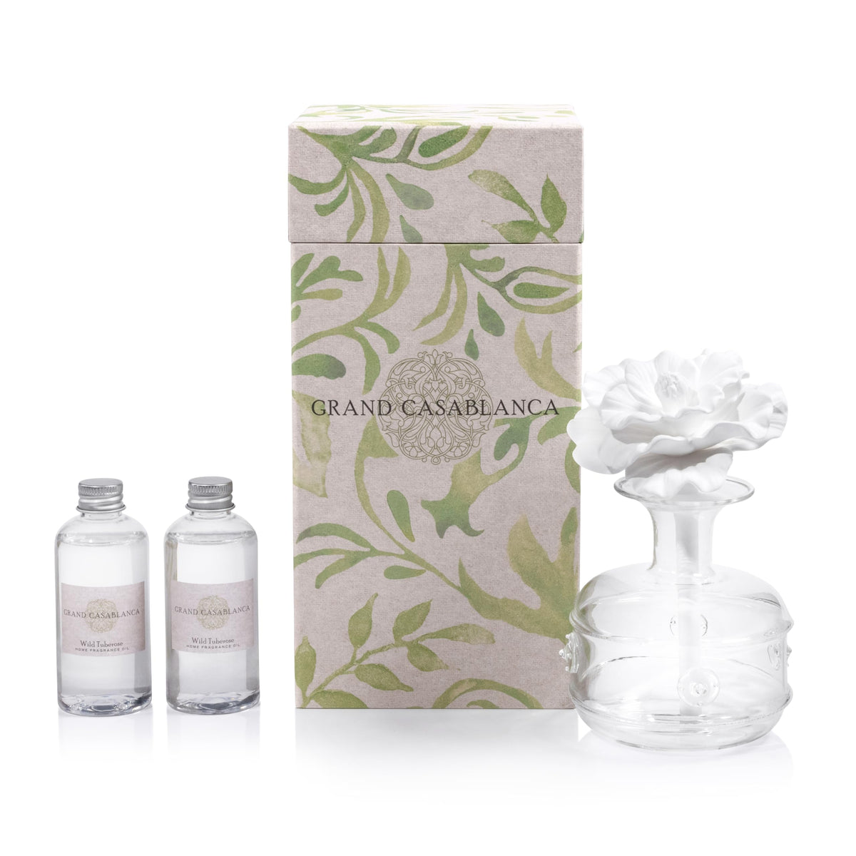 Zodax Grand Casablanca, difusor de aceite 200 ml, perfuma suavemente el salón.