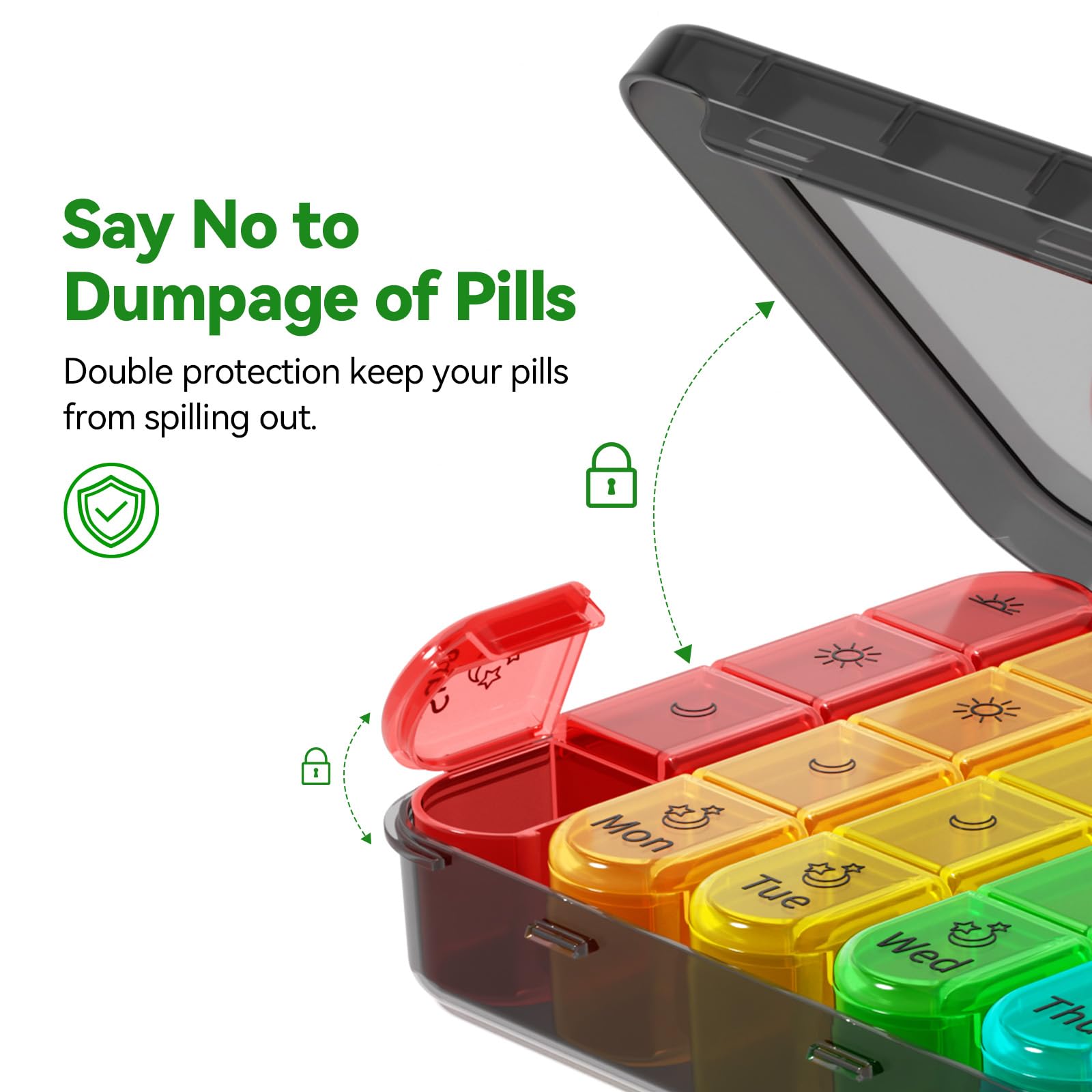 Plástico sin BPA de Zoksi, seguro para medicación