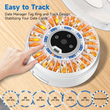 Zoksi Premium Dispenser con anillo de dosis intercambiable mantiene la dosis ordenada.