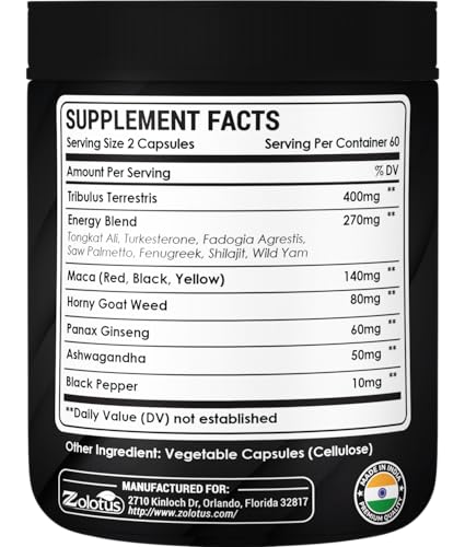 Maca en cápsulas Zolotus para vitalidad equilibrada y resistencia cotidiana