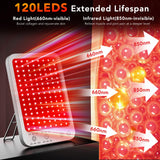ZonGym panel luz roja e infrarroja ajustable para tratamientos en casa