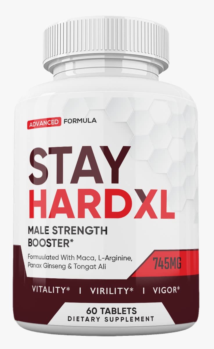 Zonata Stay Hard XL: botella con cápsulas para energía sostenida