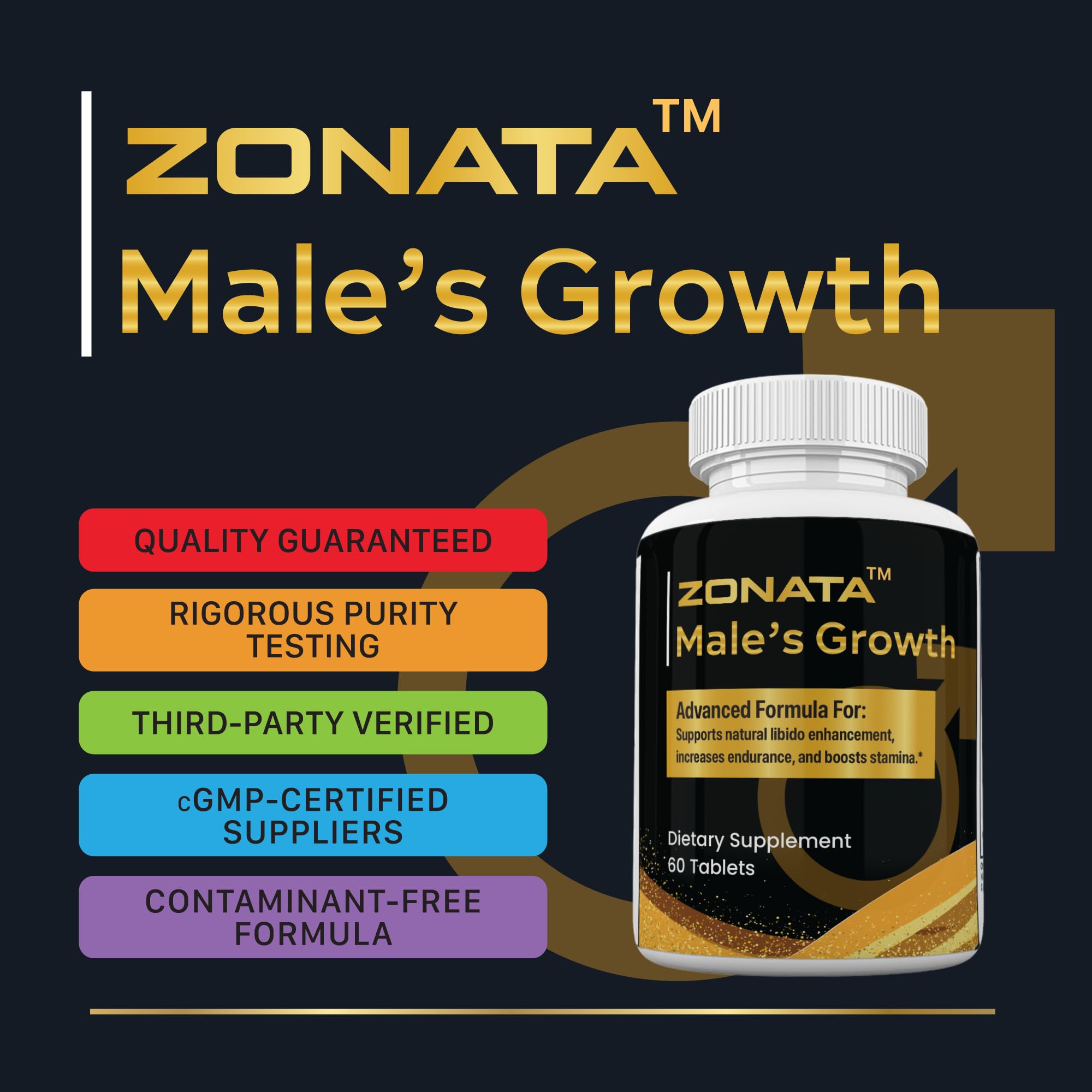 Zonata, etiqueta frontal, destaca ingredientes premium para bienestar diario