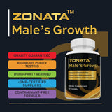 Zonata, etiqueta frontal, destaca ingredientes premium para bienestar diario