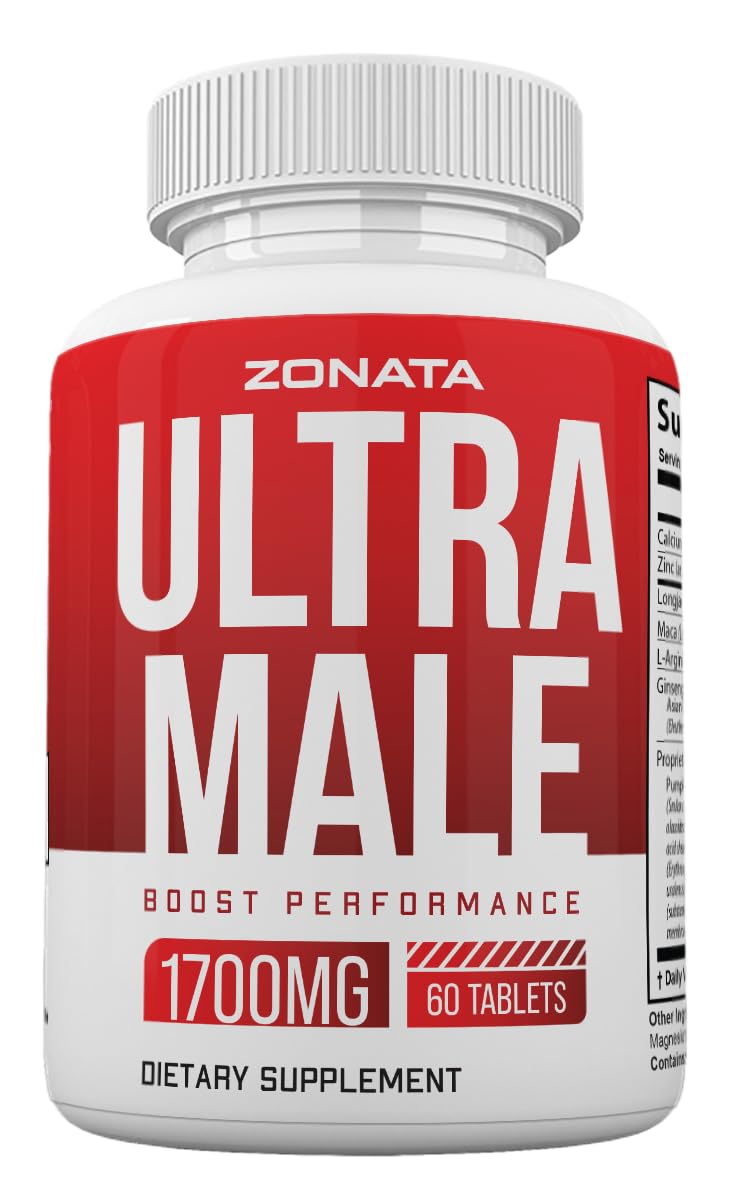 Zonata Ultra Male: tabletas con fórmula avanzada para energía diaria