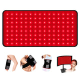 Panel-luz-roja de ZonGym para uso facial y corporal con doble longitud de onda