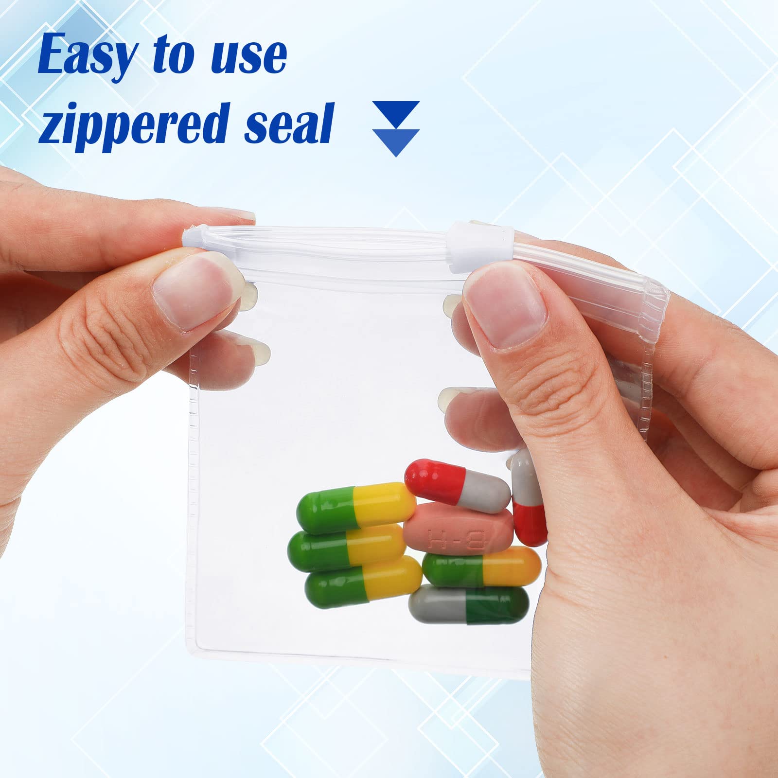Organizador de viaje Zonon para medicinas y objetos pequeños.