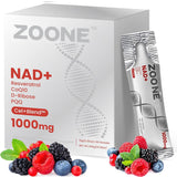 Zoone NAD Resveratrol líquido en botella para energía diaria