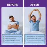 Zovira Sleep Patch piel sensible, uso cómodo durante el sueño.