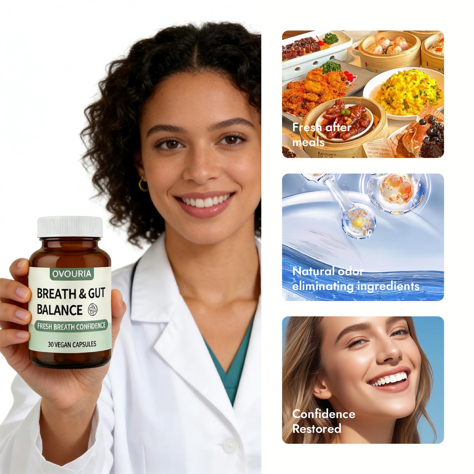 ZPX Ovouria uso diario: rutina sencilla para equilibrio intestinal y confianza.