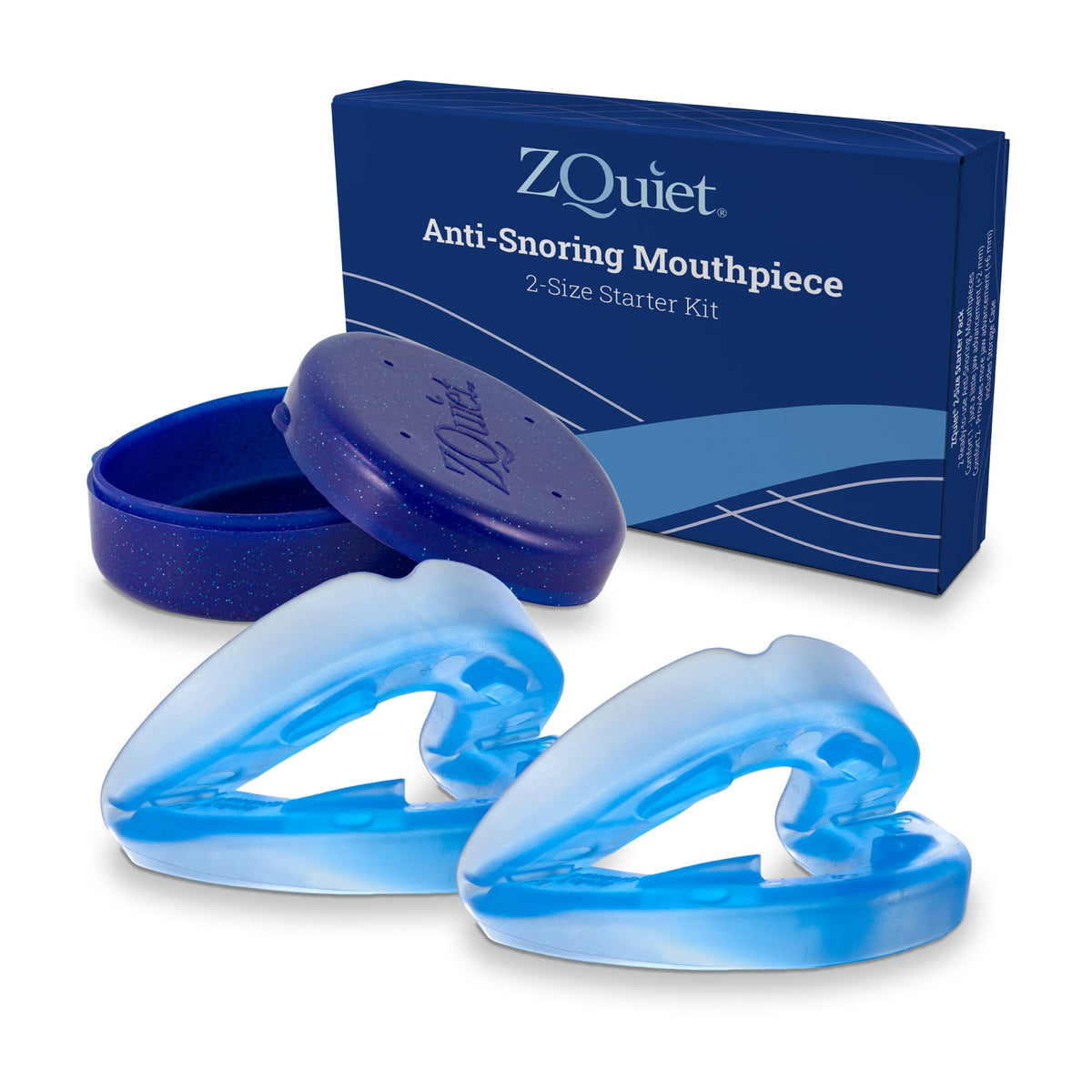 ZQuiet Start Pack: dos tamaños para ajuste cómodo al dormir.