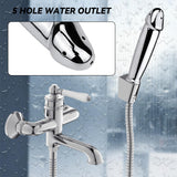 ZQZXD boquilla ducha mano ergonómica para limpieza precisa.