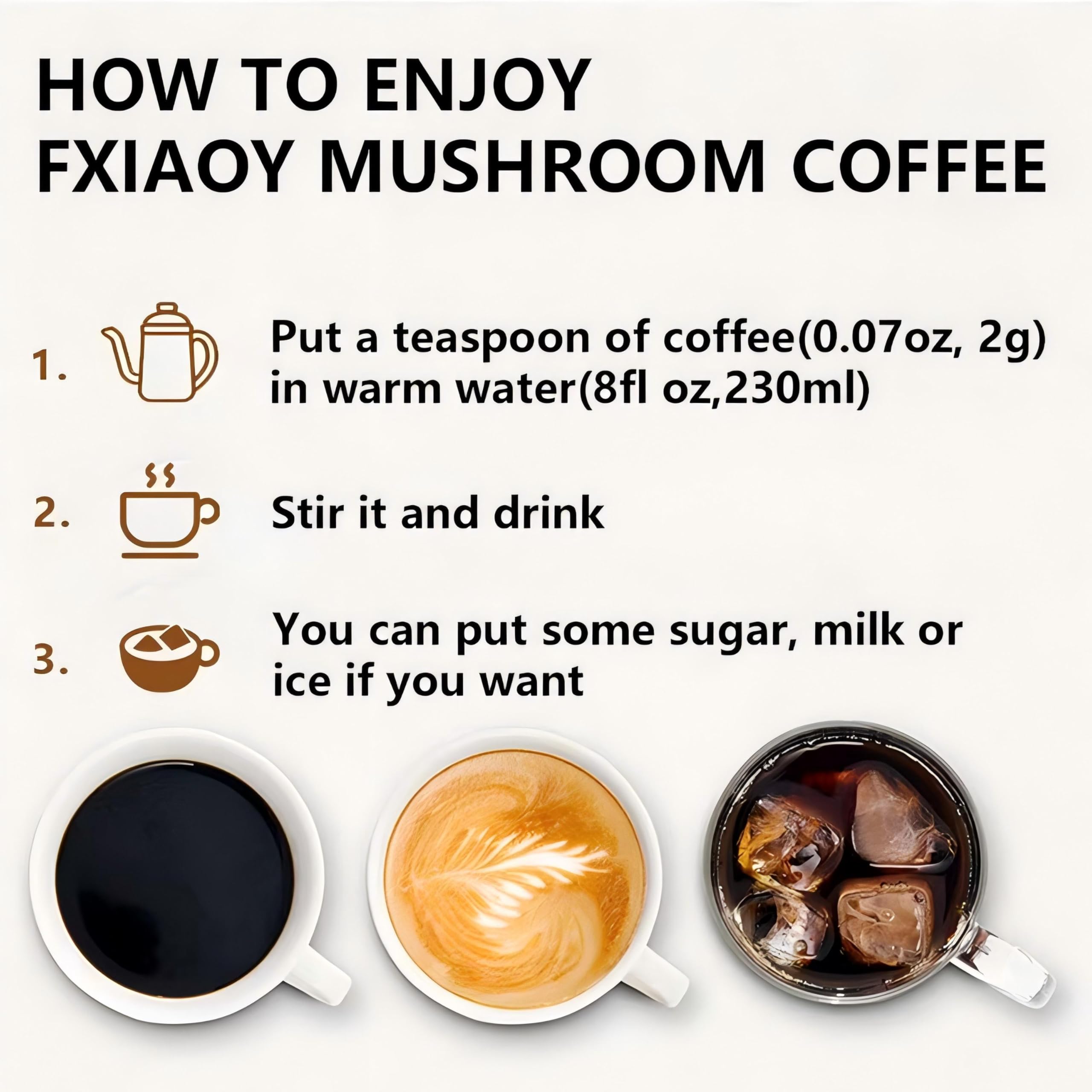 Mezcla ZREVSB Ganoderma Lingzhi para enfoque y claridad.