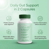 ZRRTXV GutCoreDigestive cápsulas para apoyo digestivo diario.