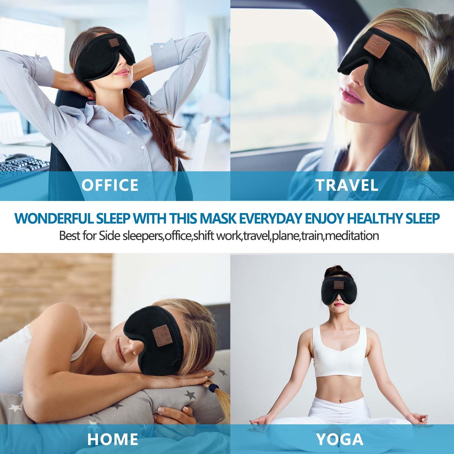ZRUHIG regalo-tecnologico-dormir-viajes: ideal para viajeros y momentos de relajación.