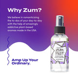 Zum Indigo Wild Mist Lavanda: aroma de aceites esenciales, crea atmósfera serena.