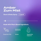 Zum Indigo Wild Mist: neblina ambiental para baño y coche, aroma duradero.