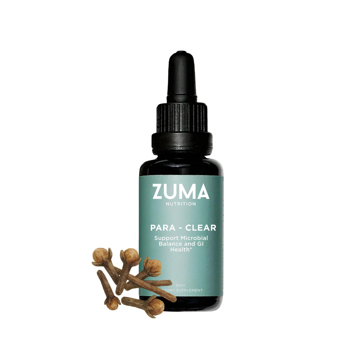 Zuma Nutrition Para-Clear, botella de 30 ml, lista para mezclar en agua diario.