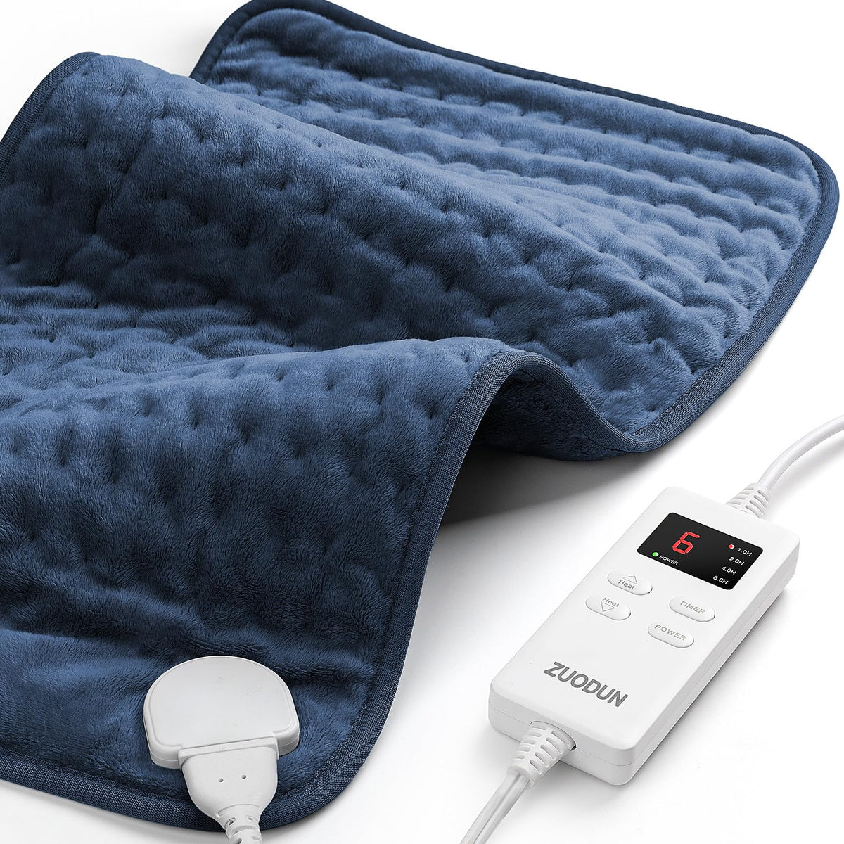 Almohadilla ZUODUN para espalda con calor focal y confort.