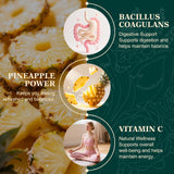 Gominolas ZuriVitaNex con sabor-pina-tropical para rutina agradable.