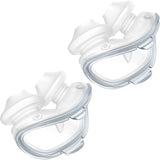 Cojín ZURNMED AirFit P10 dos piezas para reemplazo práctico y cómodo.