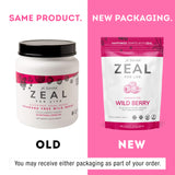 Zurvita Zeal para la Vida, mezcla en polvo de sabor frutal para energía sostenida