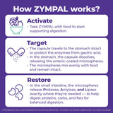 ZYMPAL: caja de 50 cápsulas para uso diario.
