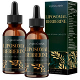 Botella Zypherionixis Liposomal Berberine Drops, dosis diarias fáciles.