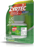 Zyrtec 24h dosificación clara en la etiqueta