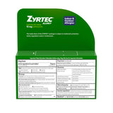 Zyrtec: compra en línea con cobertura para planes de salud.